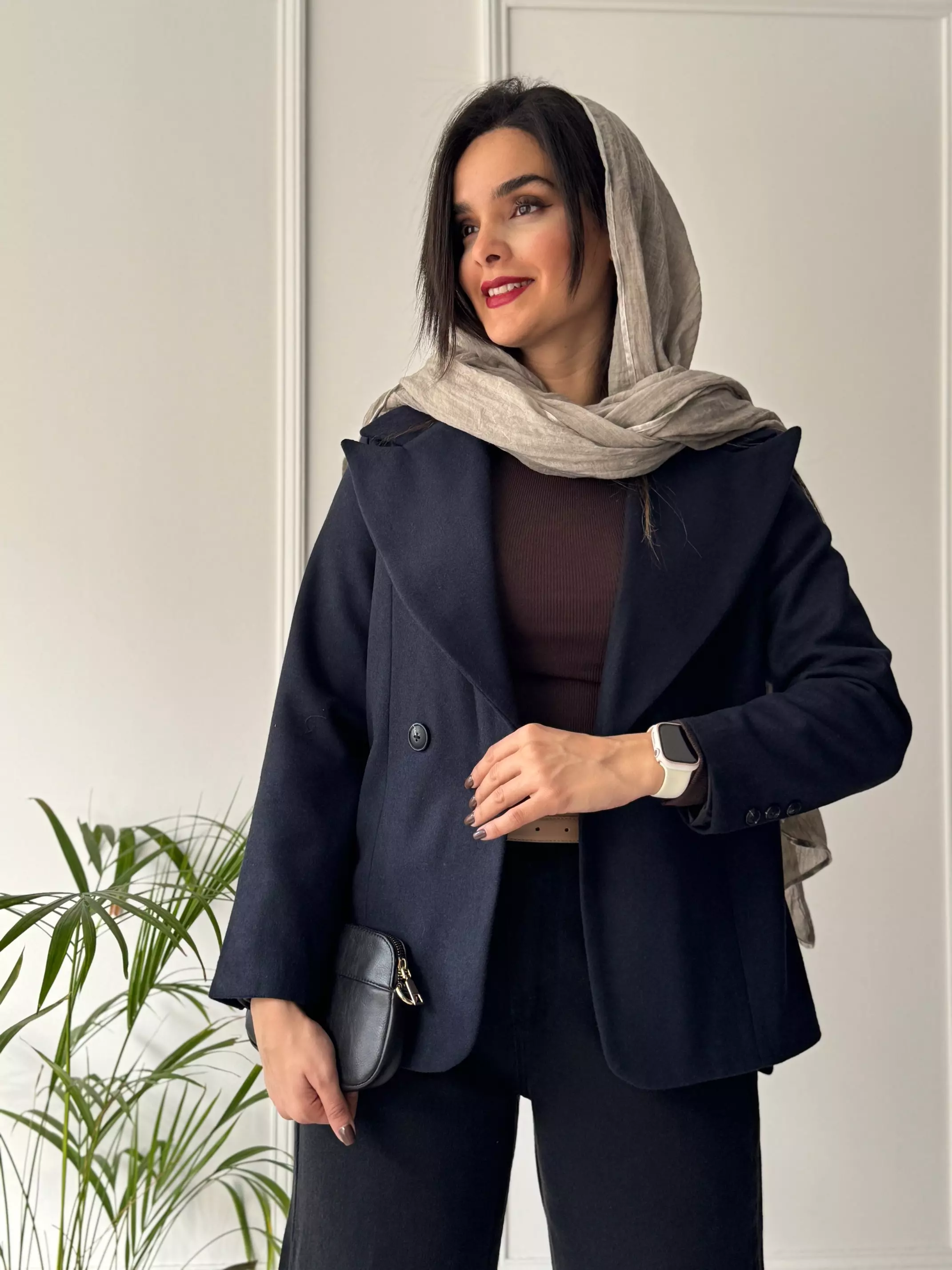 پالتو کتی آستردار آهو